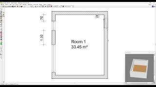 2) Window and Door Placement ~ 3D Kitchen Design Tutorial