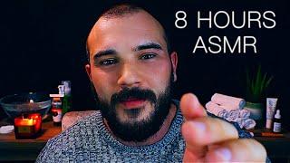 Very Gentle Face Treatment for Sleep ‍️ ASMR 8 Hours Personal Attention