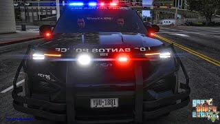 Playing GTA 5 As A POLICE OFFICER Gang Unit Patrol| GTA 5 Lspdfr Mod| Live