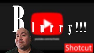 Shotcut tutorial 2024 How to Blur effect - (tutorial #6 add blurry)