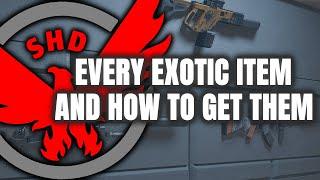 Every Exotic in The Division 2 and How to Get Them | Year 1 and Year 2