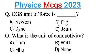 Most Repeated Physics MCQs for Mdcat and Entry Tests | Past MCQs | CSS NTS ISSB PPSC ETEA