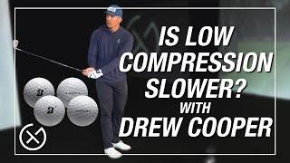 IS SOFTER FASTER? // Testing Ball Compression with Long Drive Competitor Drew Cooper