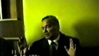 1991 год. Ислам Каримов на переговорах с исламистами