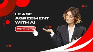 Write Lease Agreement In 10min With AI