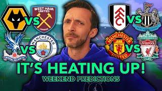 UPSETS EXPECTED!! Premier League Score Predictions