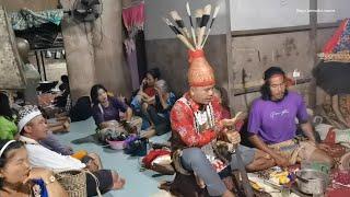 Almarhum, bapak kasih, tidak di kubur, suku dayak, langsung napesan, di masukkan ke dalam pambak,