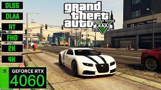 GTA 5 Enhanced : RTX 4060 | DLSS | Ray Tracing | Max Settings | 1080P, 2k 4k |