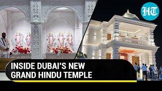 'A dream come true': Take a tour of Dubai's grand Hindu temple now open for devotees | Watch