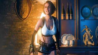 Resident Evil 3 Remake Jill as Tifa Lockhart