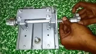 MECHANICAL ENGG MINI PROJECT GEAR CUTTING ATTACHMENT FOR SHAPING MACHINE