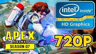 Apex Legends Season 7 || Intel HD/UHD 520/530/620/630 + i3 7100 Performance Test ||720p Low Settings