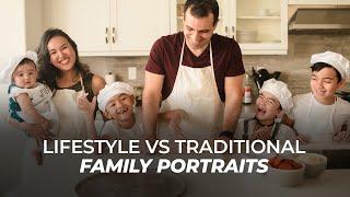 Family Lifestyle Photography vs Traditional Photography