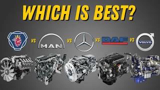 Best EU Truck Engine: Scania vs. Volvo vs. MAN vs. DAF vs. Mercedes