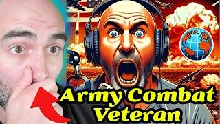 Combat Veteran Reacts to Rogan's HOT TAKE on Ukraine & WW3