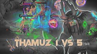 Thamuz 1 vs 5 incredible moment