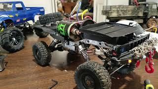 WPL crawler build 540 motor installed and tested!!! Its alive