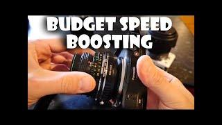 Budget Speedboosting and vintage glass review