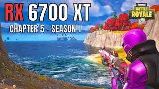 RX 6700 XT FORTNITE CHAPTER 5 SEASON 1 - 1080p 1440p 4K