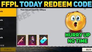 FFPL Redeem Code In Telugu || Free Fire Today Redeem Code || Free Fire New Redeem Code