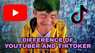 YouTube Vs TikTok | Difference Of Youtuber And Tiktoker | Kaif Khan HK TV