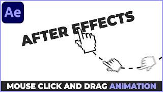 Mouse Click and Drag Animation in After Effects - After Effects Tutorial | Creative Tuesdays