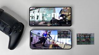 Rog 8 Pro vs S24 Ultra vs iPhone 15 Pro Max - Warzone Mobile FPS Gaming & Graphics Comparison.