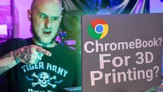 A CHROMEBOOK for 3D Printing? TinkerCAD & Kiri:Moto Tutorial!