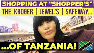Shopping in Tanzania, Africa at a popular grocery/home store!