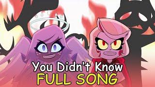 Charlie, Emily, Sera, Lute & Adam Full Song "You Didn't Know" Hazbin Hotel Season 1 Episode 6