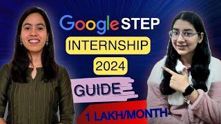 Google STEP Internship 2024 | Google Internship Hiring | Preparation | Tips & Guide |PPI opportunity