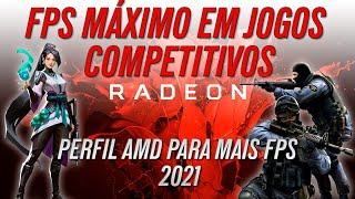 Como Configurar Painel AMD RADEON Adrenalin - 2021- Mais FPS em Jogos - Como Ter Mais FPS