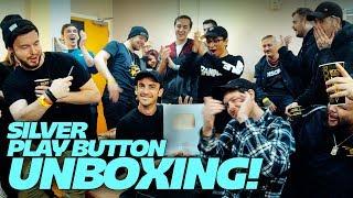 Silver Play Button Unboxing w/ Disciple Gang [100K SUBSCRIBERS]