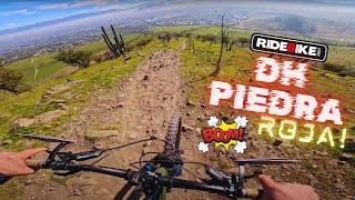 Dh laps en PIEDRA ROJA (PISTA COMPLETA) Downhill Mountain Bike!!