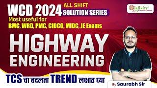 highway engineering | wcd all shift solution series | wcd response sheet | wcd recruitment 2024 #wcd