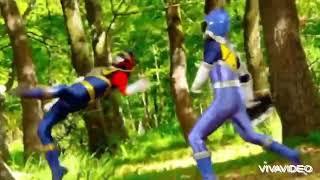 Talon ranger vs power rangers (dino charge theme song version)