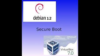 Installing virtualbox in debian 12 linux using uefi and secure boot.