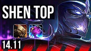 SHEN vs GAREN (TOP) | 77% winrate, 8/3/8, Dominating | EUW Grandmaster | 14.11