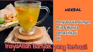 Jamu Penyubur Kandungan, Jamu Pria & Wanita / Resep Dr. Zaidul Akbar - HERBAL