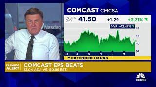 Comcast beats earnings estimates even as it sheds more broadband subscribers