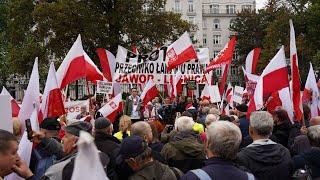 Outrage in Poland: Warsaw Demonstration Against Law-Breaking Government