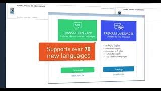 Premium Language Translation Package in UFED Physical Analyzer 7.0