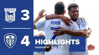 Joel Piroe scores on debut! Ipswich Town 3-4 Leeds United | Highlights