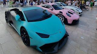 ARAB Supercar Invasion in Monaco 2024! Chiron, 599 GTO, 918, SVJ, Revuelto, 992 GT3RS...LOUD SOUNDS!