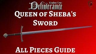 Location of All The Pieces of The Queen of Sheba's Sword in Kingdom Come Deliverance