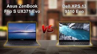 Asus ZenBook Flip S UX371 Evo vs Dell XPS 13 9310 Evo