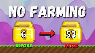 LAZY PROFIT USING ONLY 6 WLS !!! (NO FARMING!!!) | Growtopia How To Get Rich 2021 | TriggerFear