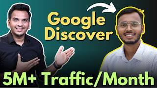 Google Discover Se रोज़ $150 कैसे कमायें ? 50k Daily Traffic From Google Discover ! Step by Step