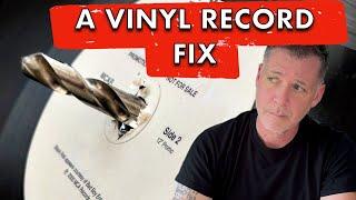 The BEST Way to Fix Small Record Holes - Plus a Rant