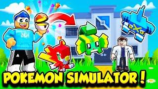 THIS POKEMON SIMULATOR ON ROBLOX IS THE COOLEST GAME EVER!!